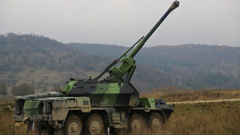 vz.77 DANA, self-propelled auto-loading gun, Military of the Czech Republic (horizontal)