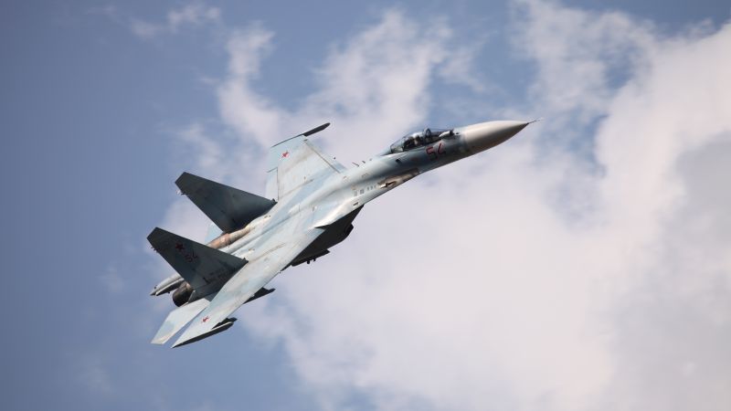 Su-27, fighter, Russian Army (horizontal)