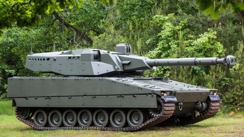 CV90105, tank, Swedish army (horizontal)