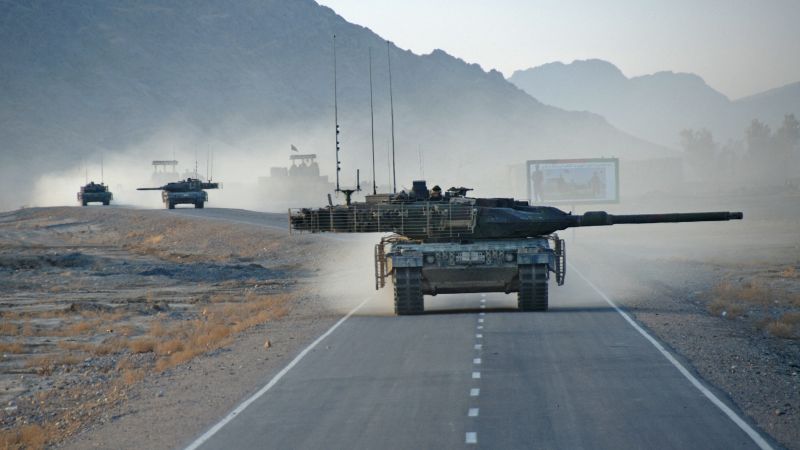 Leopard 2A6, tank, German Army, Afghanistan (horizontal)