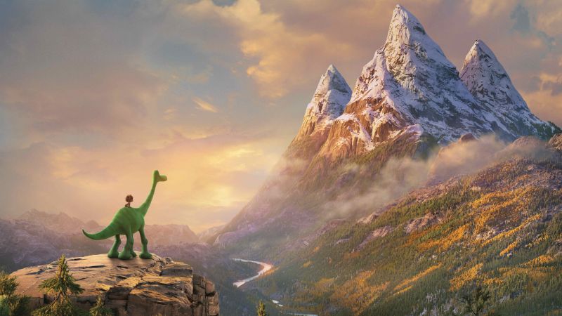The Good Dinosaur, mount (horizontal)