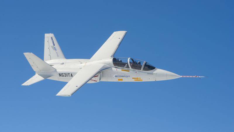 Textron AirLand Scorpion, USA army, fighter aircraft, air force, USA (horizontal)