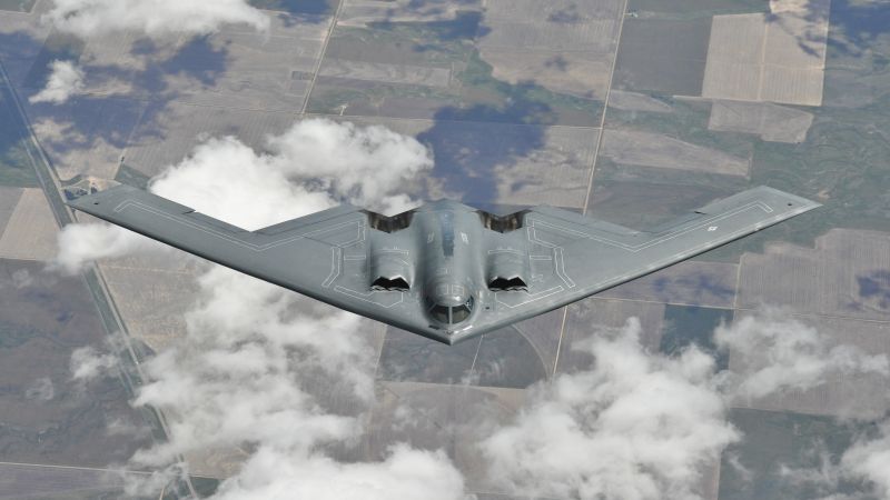 Northrop B-2 Spirit, bomber, Aircraft, U.S. Air Force (horizontal)