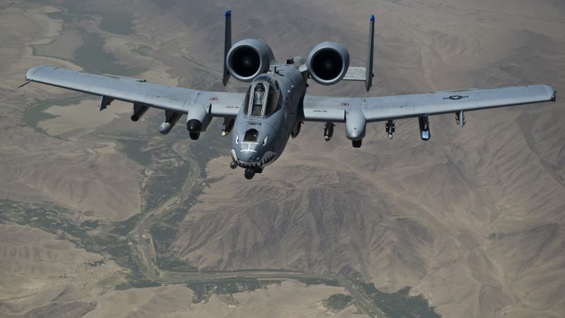 A-10 Thunderbolt II, US Army, U.S. Air Force, aircraft (horizontal)