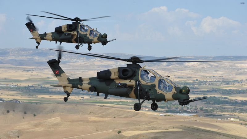 Agusta Westland T-129, AgustaWestland, attack helicopter, Turkish Aerospace Industries (horizontal)