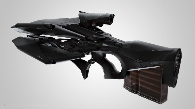 Epic A3, electromagnetic, machine gun (horizontal)