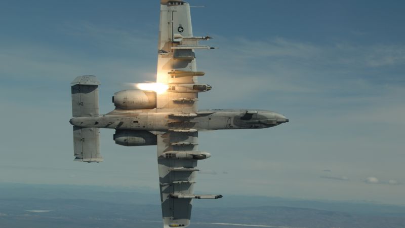 A-10 Thunderbolt II, US Army, U.S. Air Force, aircraft (horizontal)