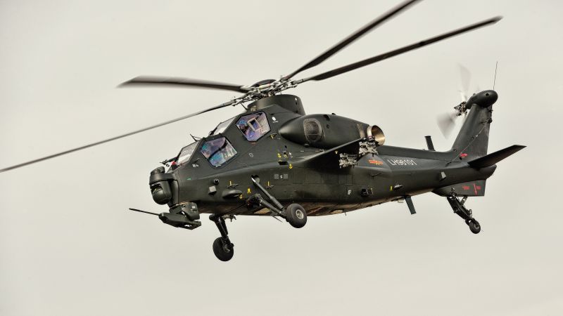 CAIC Z-10, attack helicopter, China Air Force (horizontal)