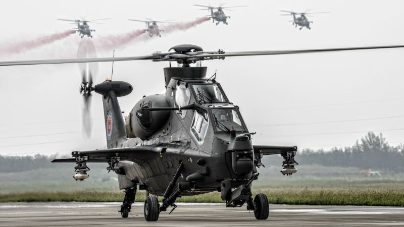 CAIC Z-10, attack helicopter, China Air Force (horizontal)