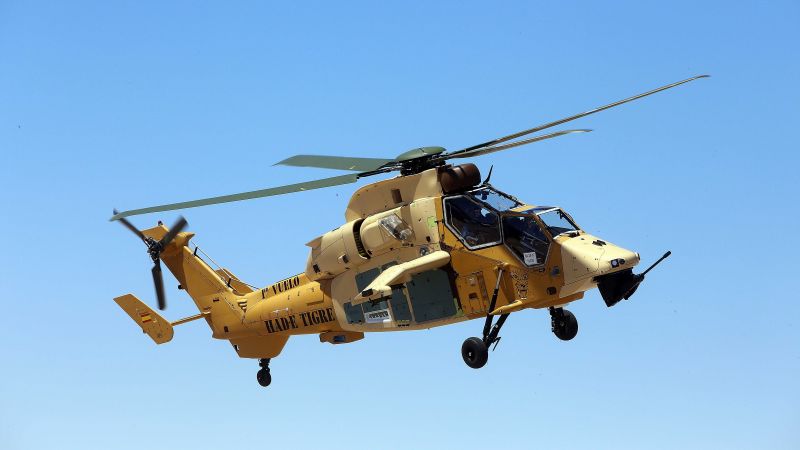Eurocopter Tiger, attack helicopter, French Air Force, Australian Air Force, German Air Force (horizontal)