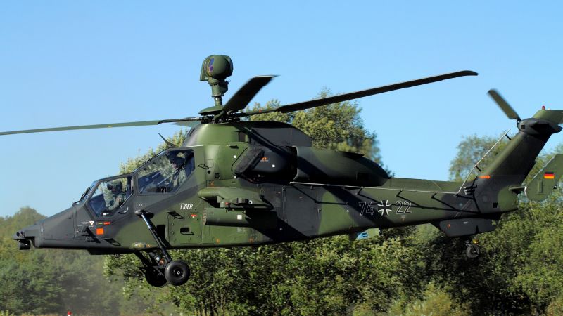 Eurocopter Tiger, attack helicopter, French Air Force, Australian Air Force, German Air Force (horizontal)
