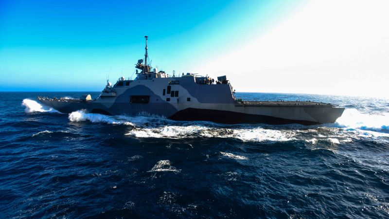 USS Freedom, LCS-1, lead ship, Freedom class, littoral combat, USA Navy (horizontal)