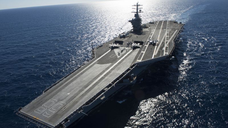 USS Gerald R. Ford, CVN-68, lead ship (horizontal)