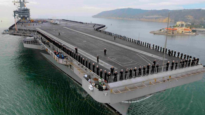 USS Ronald Reagan, CVN-76, lead ship (horizontal)