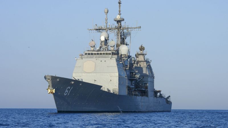 USS Monterey, CG-61, guided-missile cruiser, USA Navy (horizontal)