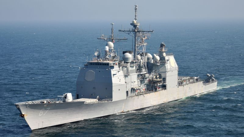 USS Shiloh, CG-67, guided missile cruiser, USA Navy (horizontal)