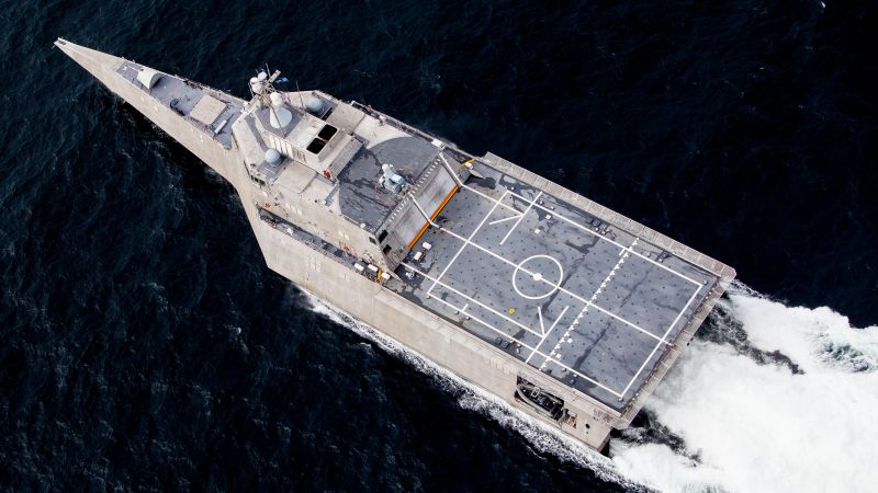 LCS-4, lead ship, Freedom class, littoral combat, USA Navy (horizontal)