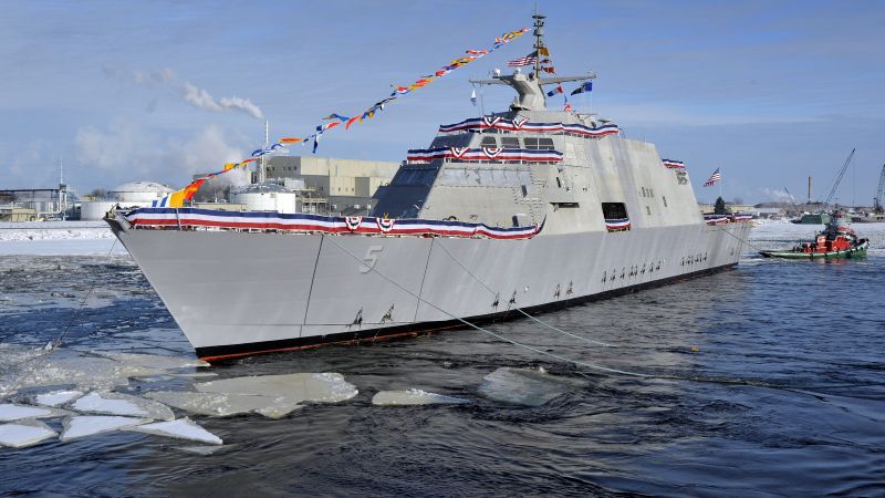 USS Milwaukee, LCS-5, lead ship, Freedom class, littoral combat, USA Navy (horizontal)