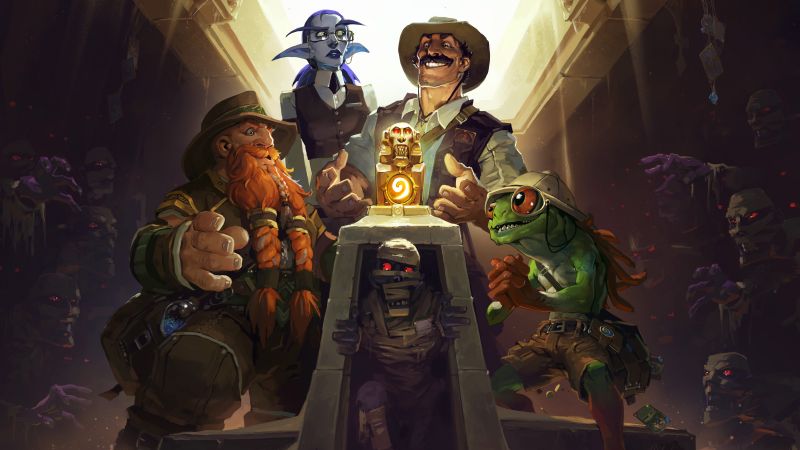 HearthStone — League of Explorers, Best games, fantasy, game, PC, Apple, Android (horizontal)