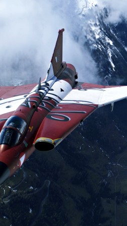 Sukhoi Su-27 Flanker, fighter aircraft, Russian Army (vertical)