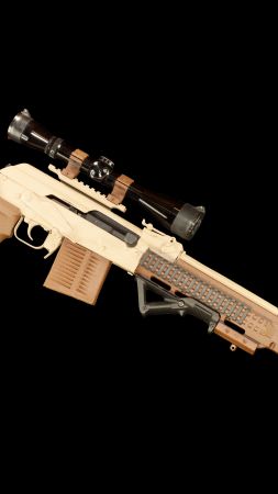 Saiga I2-308, Sniper Rifle (vertical)