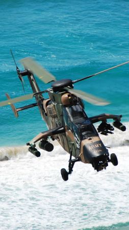 Eurocopter Tiger, attack helicopter, French Air Force, Australian Air Force, German Air Force (vertical)