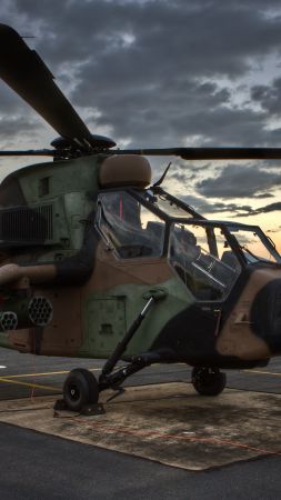 Eurocopter EC665 Tiger, attack helicopter, German Army (vertical)