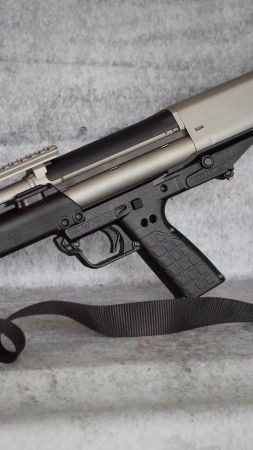Kel-Tec KSG 10, shotgun, custom (vertical)