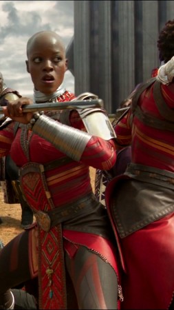 Black Panther, 4k, 2018 (vertical)