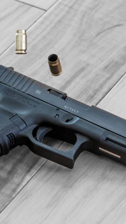 Glock 32, Glock, Gen4, .357, SIG, firing scheme, pistol, bullet, ammunition (vertical)