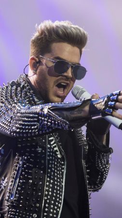 Adam Lambert, photo, 6k (vertical)