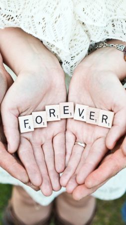 love image, heart, 5k, hands (vertical)