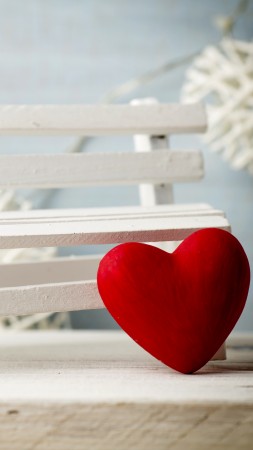 love image, heart, 5k (vertical)