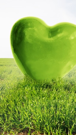 love image, heart, 5k (vertical)