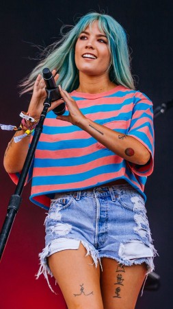 Halsey, Ashley Frangipane, photo, 4k (vertical)
