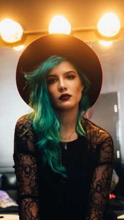 Halsey, Ashley Frangipane, photo, 4k (vertical)