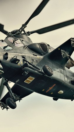 CAIC WZ-10, WZ-10, Fierce Thunderbolt, Air Force, attack helicopter, People's Liberation Army, China Air Force (vertical)
