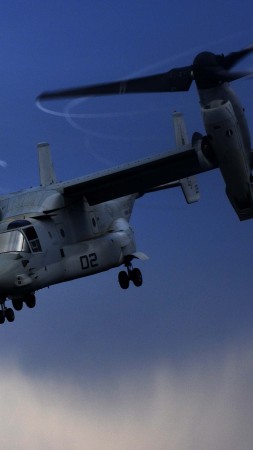 V-22 Osprey, tiltrotor, multi-mission aircraft, Bell, Boeing, US Army, U.S. Air Force (vertical)