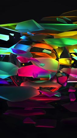 3D, glass, 5k (vertical)