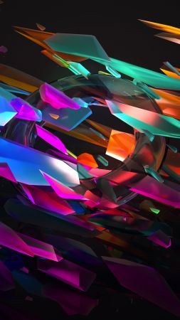 3D, glass, 5k (vertical)