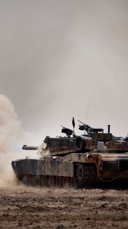 Abrams M1A1, tank, U.S. Army (vertical)