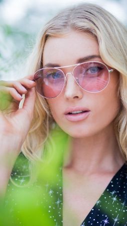 Elsa Hosk, beauty, Victoria's Secret Angel, blonde, 5k (vertical)