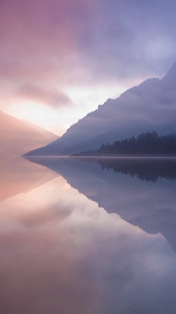 5k, 4k wallpaper, forest, OSX, apple, lake, water, yosemite (vertical)