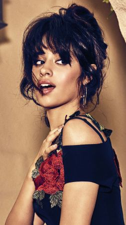 Camila Cabello, beauty, 4k (vertical)