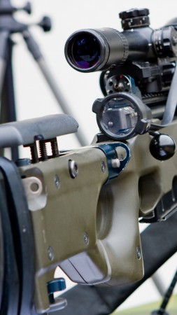 Accuracy International, Arctic Warfare, L118A1, SR-98, sniper rifle, scope, .308, 7.62x51mm NATO (vertical)