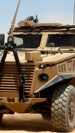 Ocelot, Foxhound, Force Protection, armoured vehicle, LPPV, MRAP, British Army (vertical)