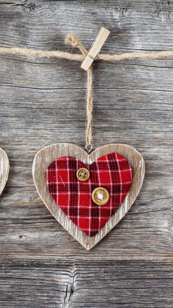 love image, heart, 5k (vertical)
