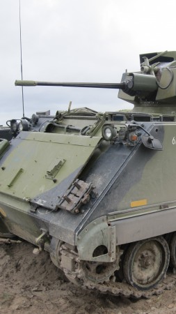 M113, armored personnel carrier, Green Dragon, APC, ACAV, M113A3, U.S. Army (vertical)