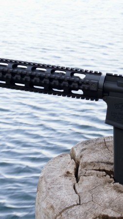 Lone Wolf, G9, AR-15, Lower Receiver, GLOCK, magazine, 9mm, 5.56 (vertical)