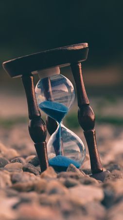 Hourglass, rocks, 4K, 6K (vertical)